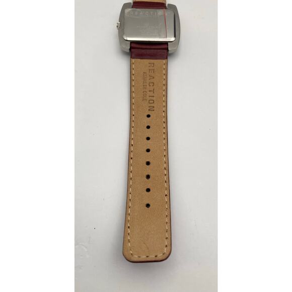 Kenneth Cole Reaction Mens V297-03 Watch 37mm New Battery WR Adjustable Band - Picture 6 of 13